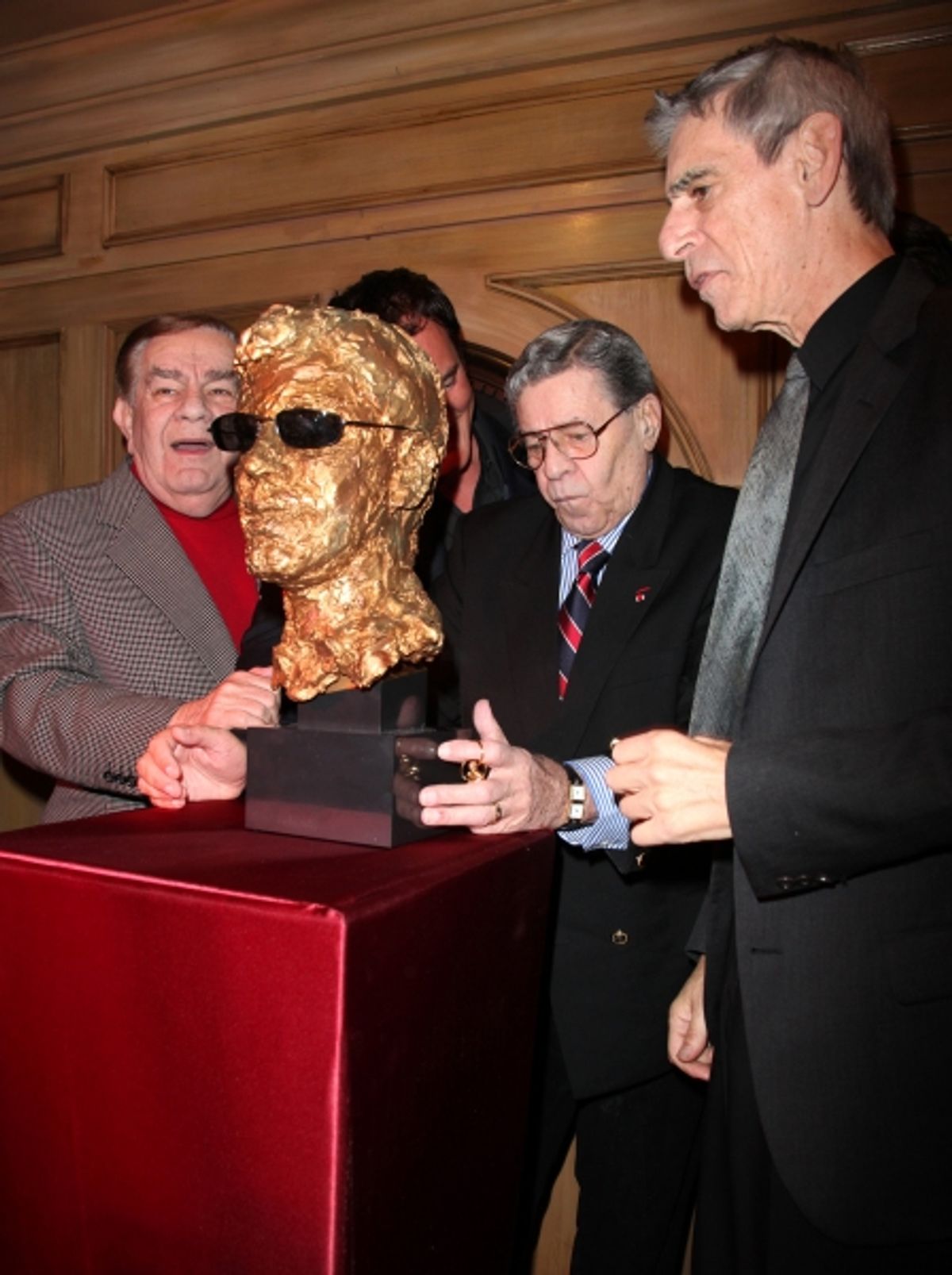 Quentin Tarantino, Jerry Lewis and Richard Belzer at 