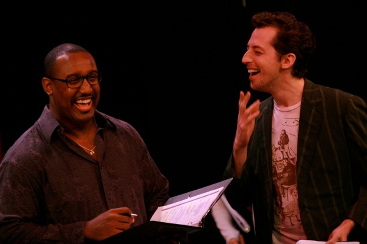 Quentin Earl Darrington and Josh Grisetti at 