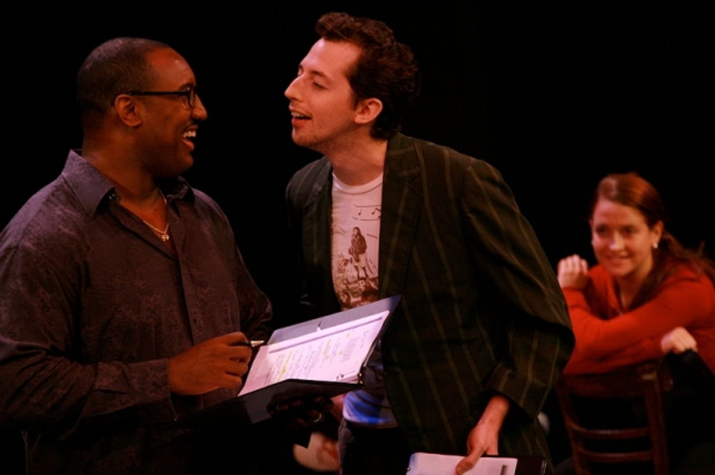 Photo Flash: Musicals in Mufti: The Roar of the Greasepaint – The Smell of the Crowd Photo Flash: Musicals in Mufti: The Roar of the Greasepaint – The Smell of the Crowd Image