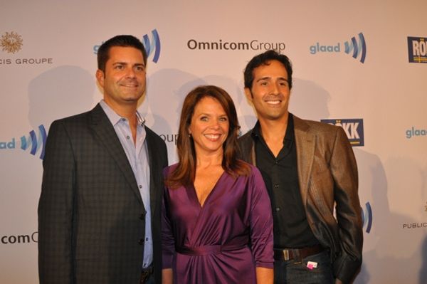 Co Chairs of tonights event-Adam D. Wasserman, Sallie Mars and Barry Garbarino Photo