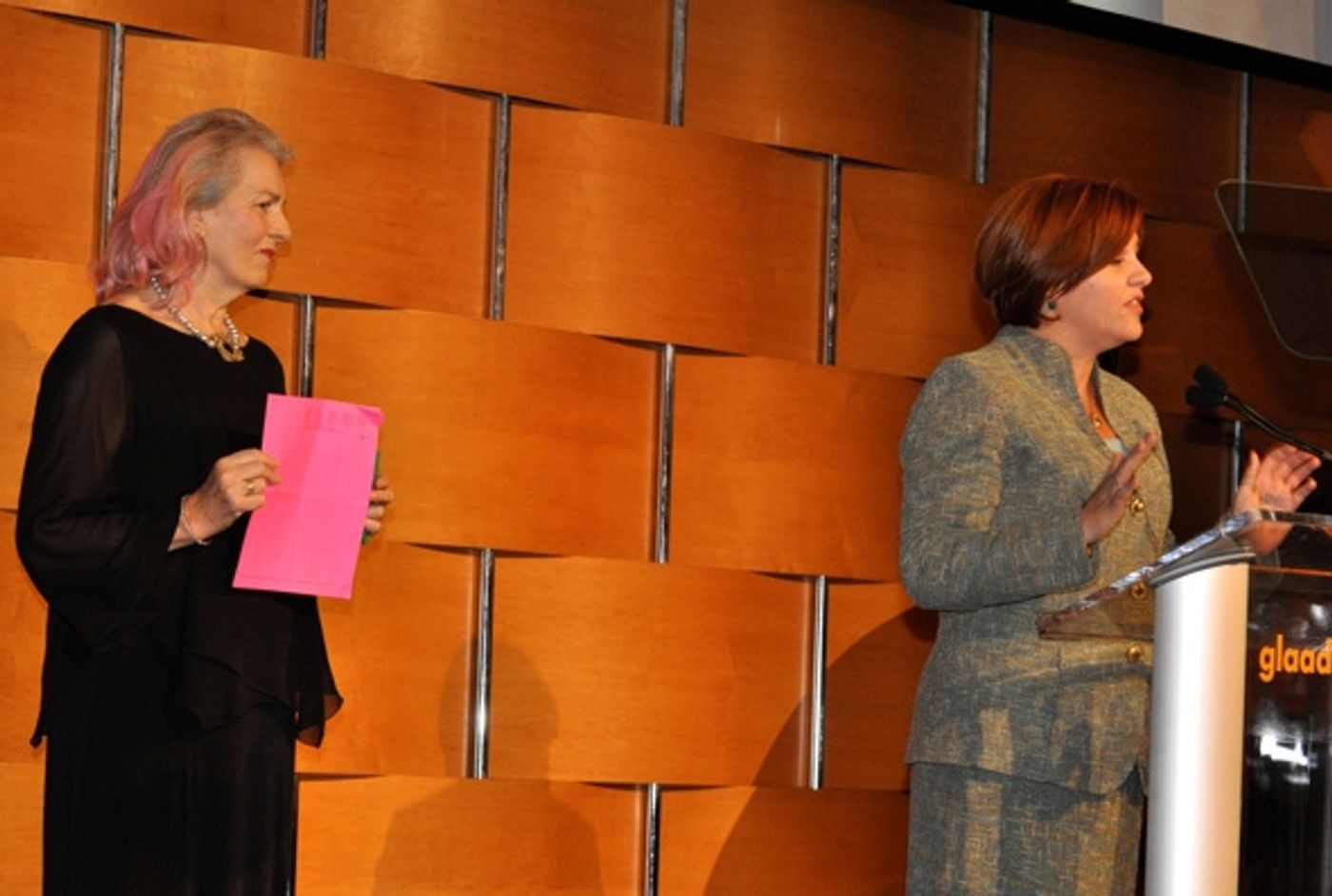 Photo Coverage: Batt and More at the 2010 GLAAD Media Awards  Image