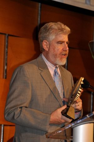 Bob Garfield winner of the Public Visibility Award Photo