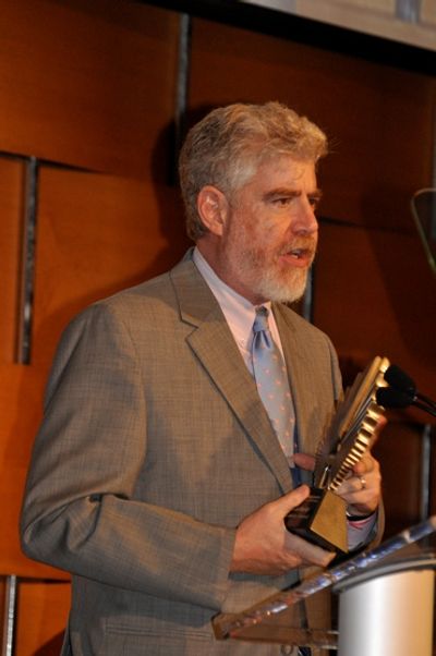 Bob Garfield winner of the Public Visibility Award Photo