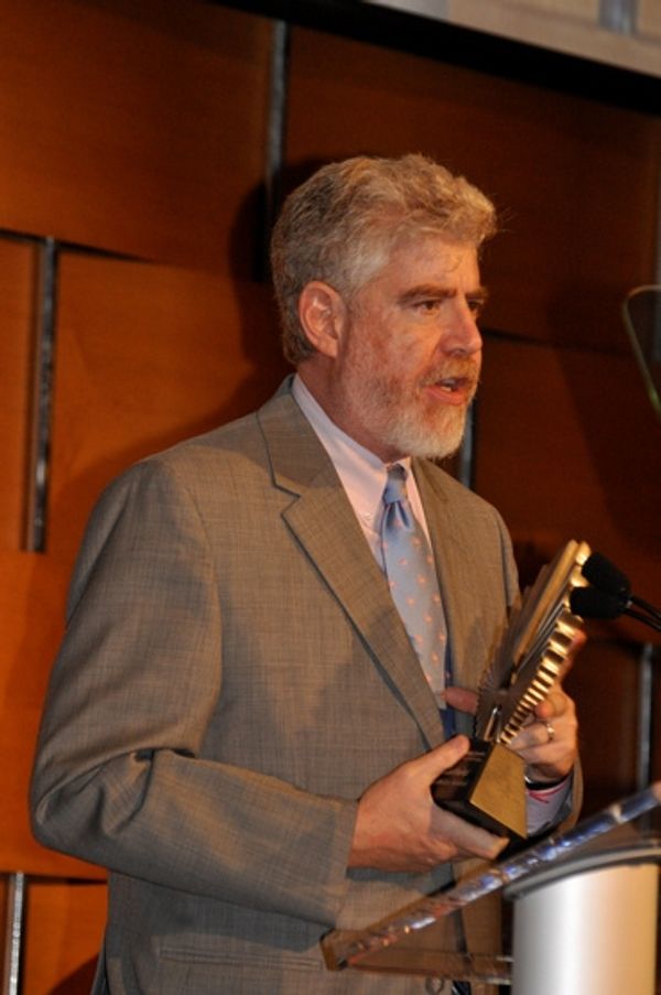 Bob Garfield winner of the Public Visibility Award Photo