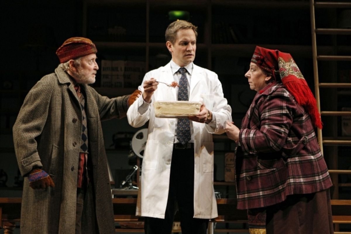 John Horton, Matt Letscher and Jayne Houdyshell at 