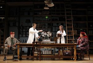 John Horton, Matt Letscher, Betty Gilpin and Jayne Houdyshell Photo