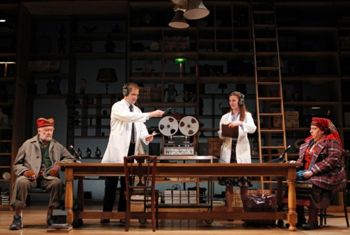 Photo Flash: Roundabout Presents THE LANGUAGE ARCHIVE, 10/17 Photo Flash: Roundabout Presents THE LANGUAGE ARCHIVE, 10/17 Image