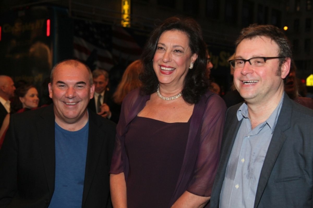 Max Roberts, Lynn Meadow and Lee Hall at 