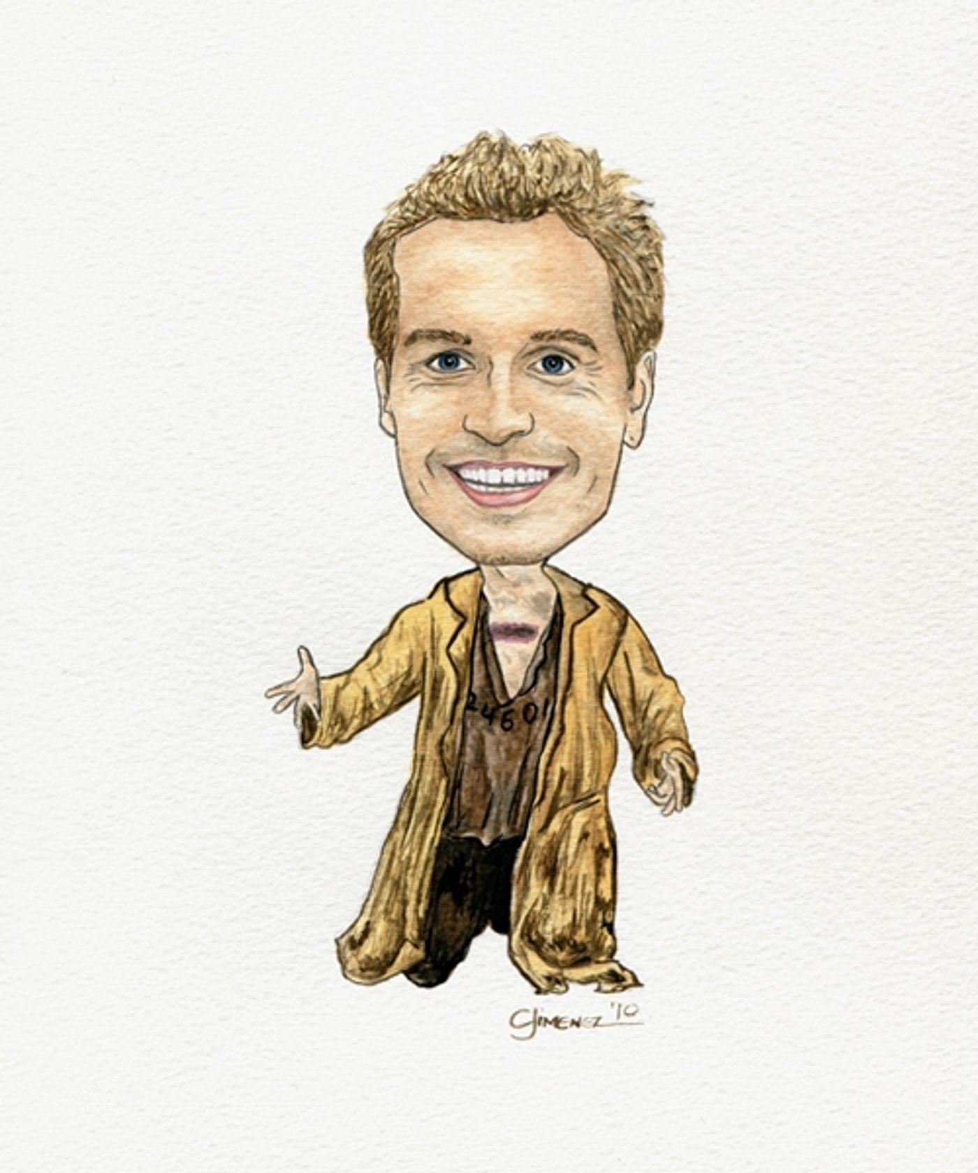 Photo Flash: Christine Jimenez Presents 25th Anniversary LES MIZ Artwork!  Image