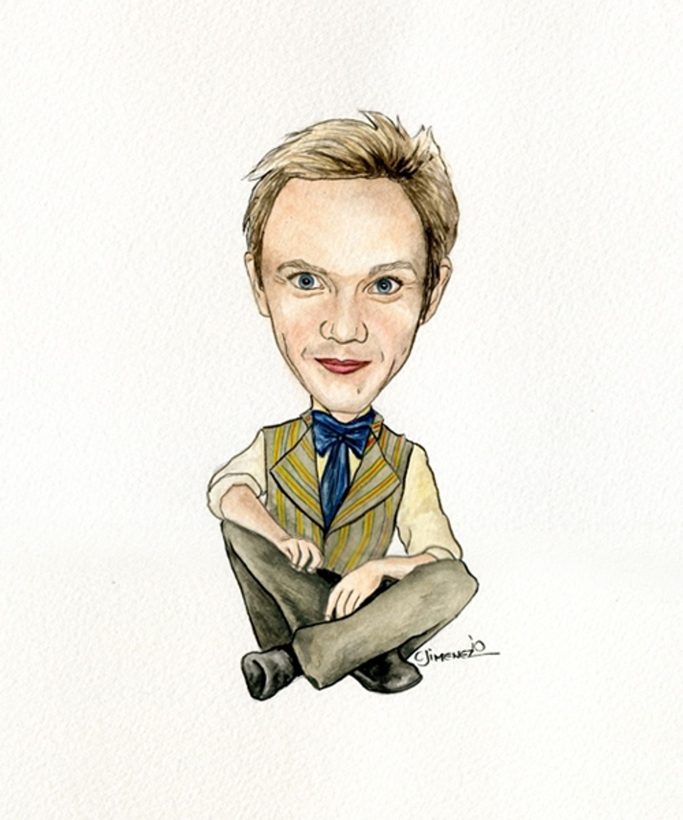 Photo Flash: Christine Jimenez Presents 25th Anniversary LES MIZ Artwork!  Image