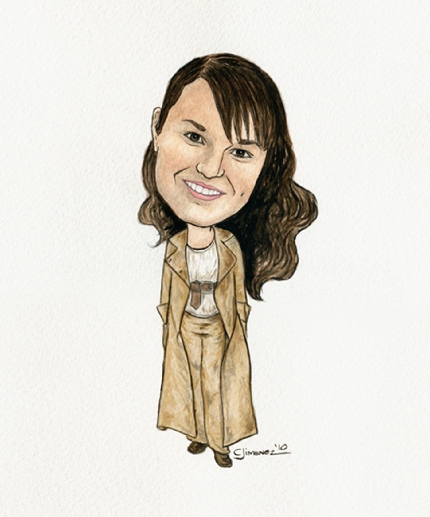 Photo Flash: Christine Jimenez Presents 25th Anniversary LES MIZ Artwork!  Image