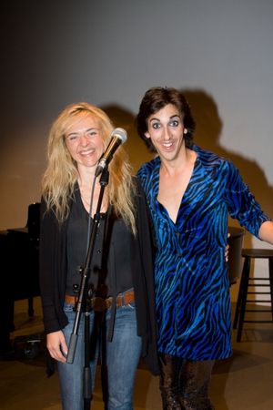 Rachel Bay Jones with host Marti Gould Cummings Photo