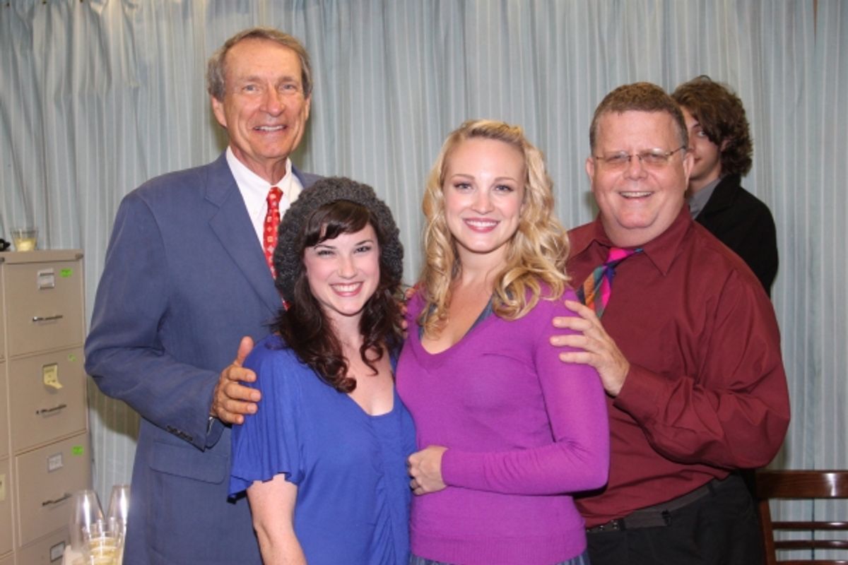 Chairman of the Board W. David McCoy, Veronica Kuehn, Brandi Burkhardt and James Morgan at 