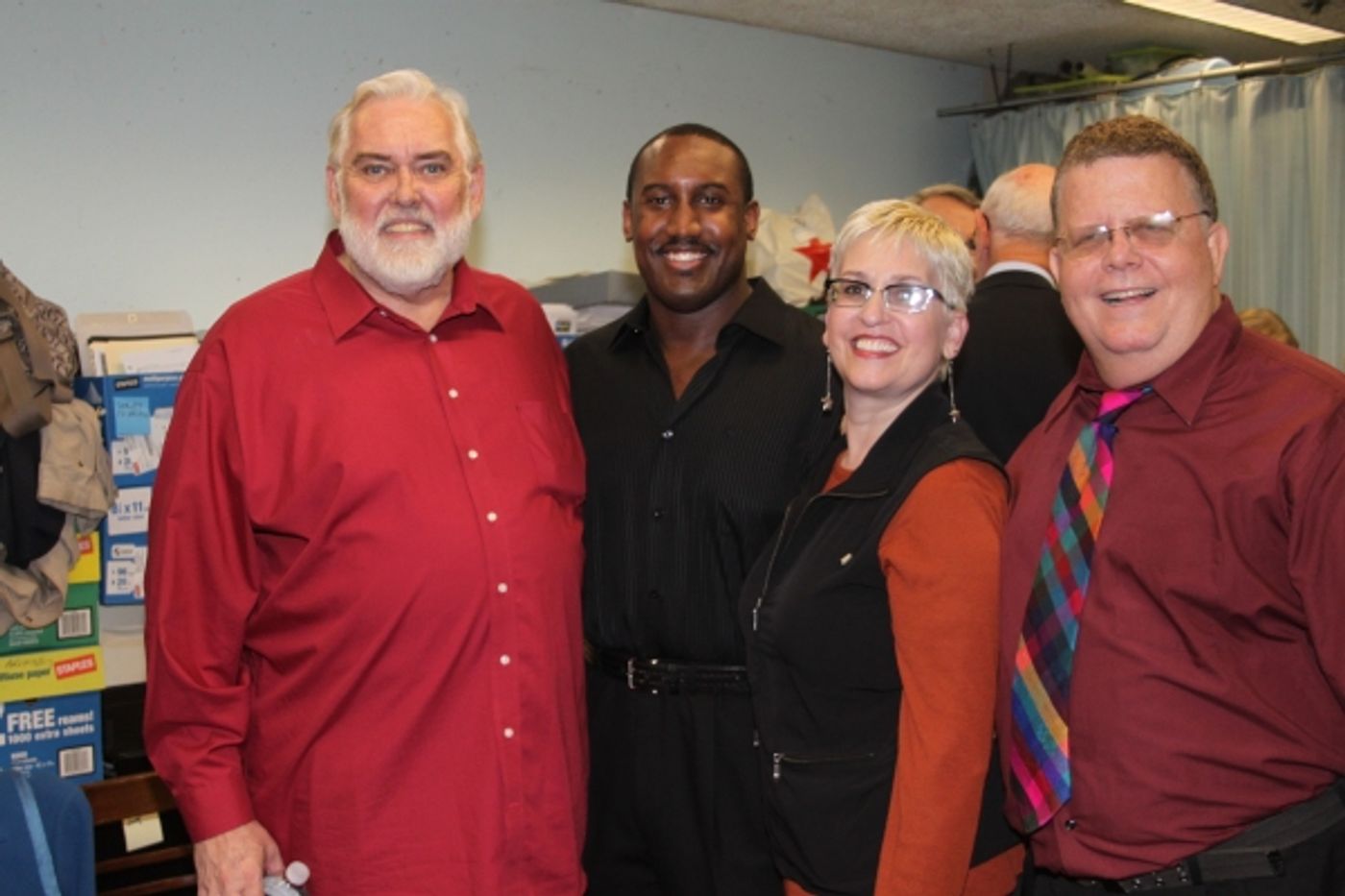 Photo Coverage: The Roar of the Greasepaint – The Smell of the Crowd  Image