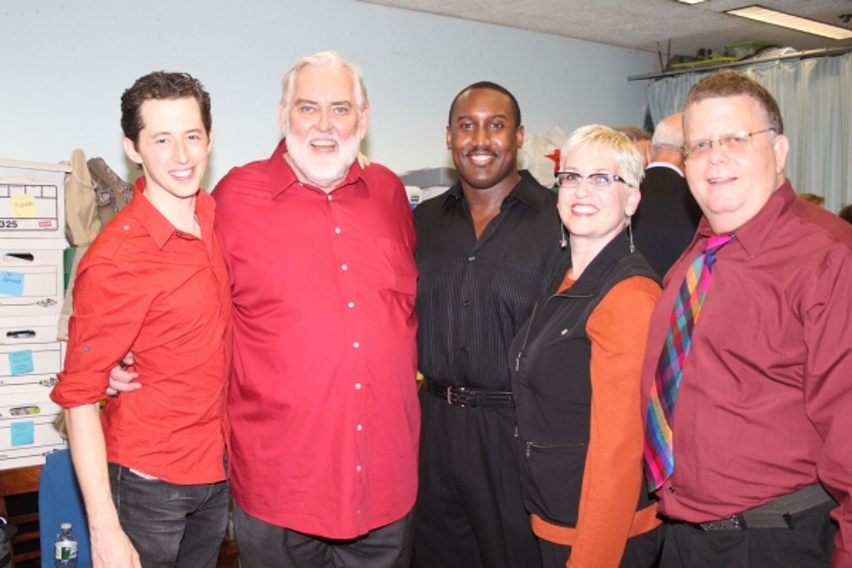 Josh Grisetti, Jim Brochu, Quentin Earl Darrington, Marcia Milgrom Dodge and James Morgan at 