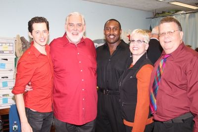 Josh Grisetti, Jim Brochu, Quentin Earl Darrington, Marcia Milgrom Dodge and James Mo Photo