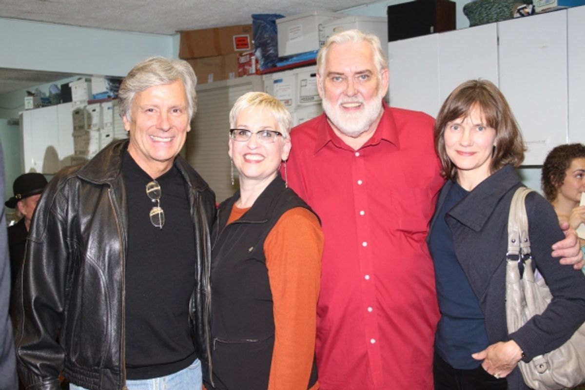 Kurt Peterson, Marcia Milgrom Dodge, Jim Brochu and Julie Peterson at 
