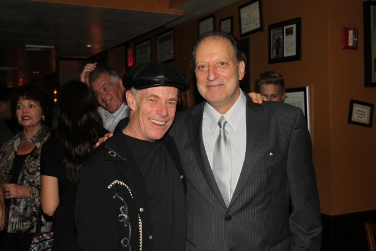 David Keys and Gary Kopper at FRECKLEFACE STRAWBERRY Opening Night Party
