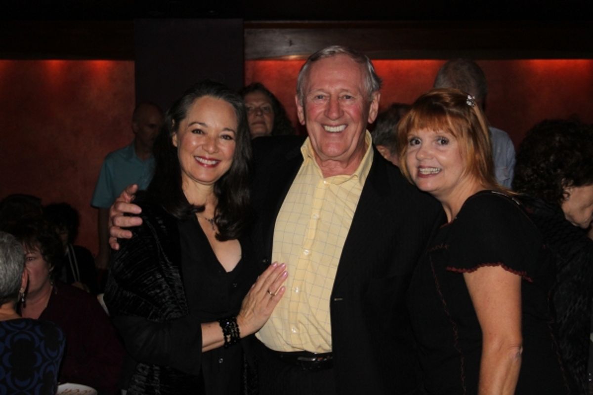 Victoria Mallory, Len Cariou and Annie Golden at 