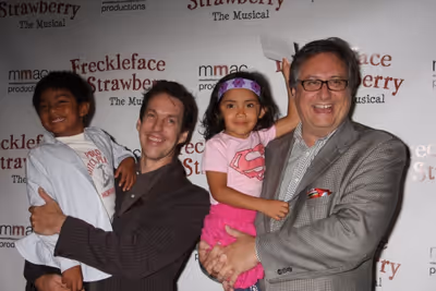 Douglas Carter Beane and Family Photo
