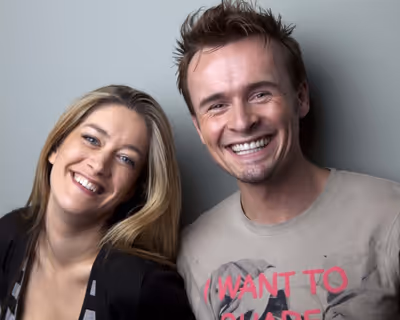 Jon Lee and Julie Atherton Photo