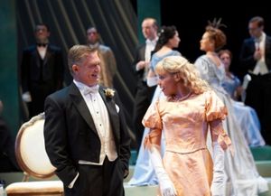 Company members Sara M. Bruner (as Mabel) and David Anthony Smith (as Viscount Goring) @ BroadwayWorld Company members Sara M. Bruner (as Mabel) and David Anthony Smith (as Viscount Goring Photo