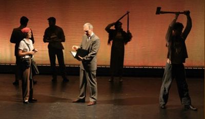 Garrett Long, David Andrew Anderson, and Cast of Things as They Are Photo