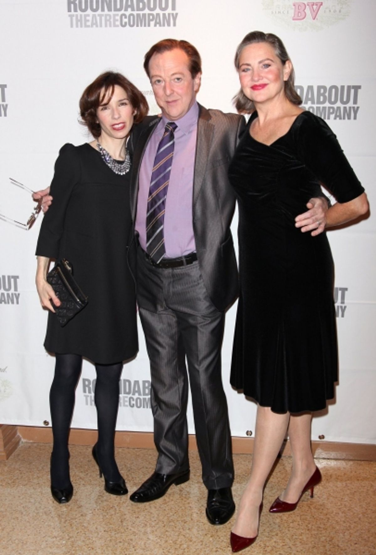Sally Hawkins & Edward Hibbert and Cherry Jones at 