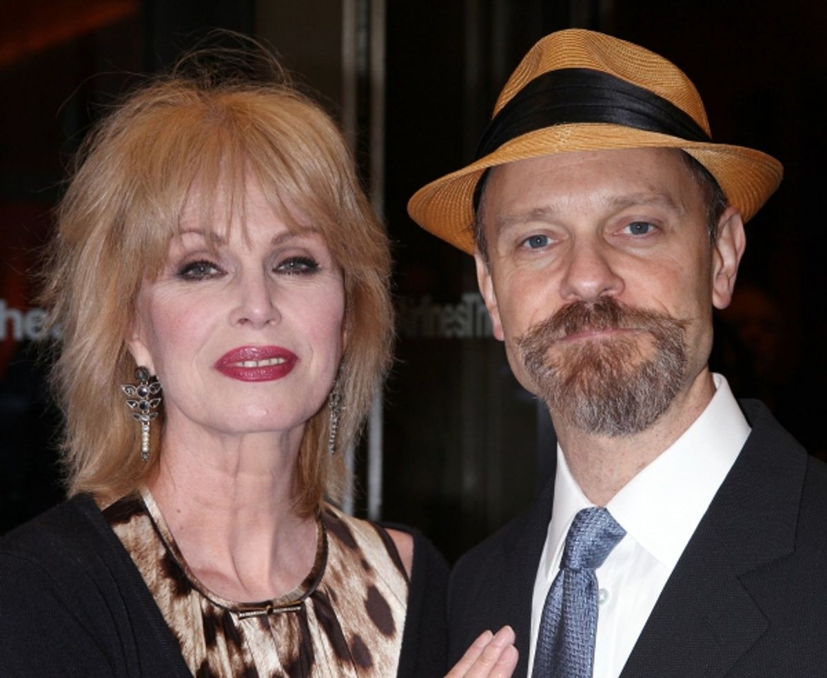 Joanna Lumley and David Hyde Pierce at 