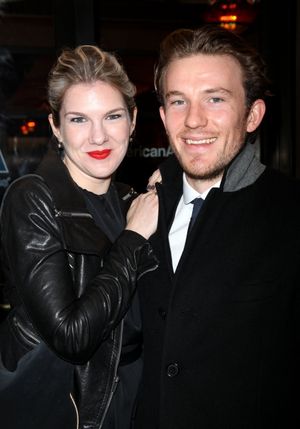 Lily Rabe and Michael Rabe Photo