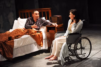 Antony Sher & Lucy Cohu Photo