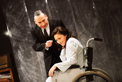 Antony Sher & Lucy Cohu Photo
