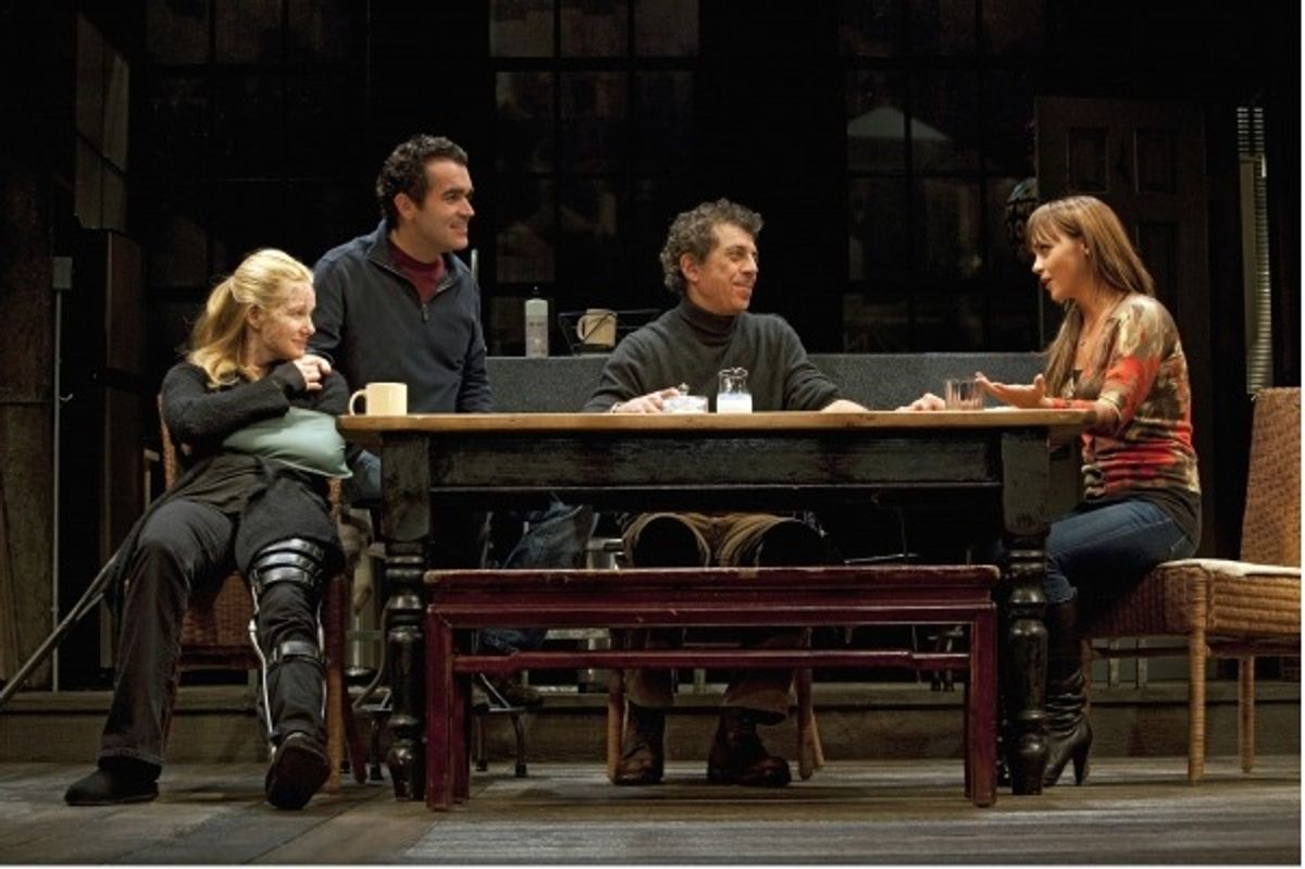 Laura Linney, Brian D'Arcy James, Eric Bogosian, and Christina Ricci at 