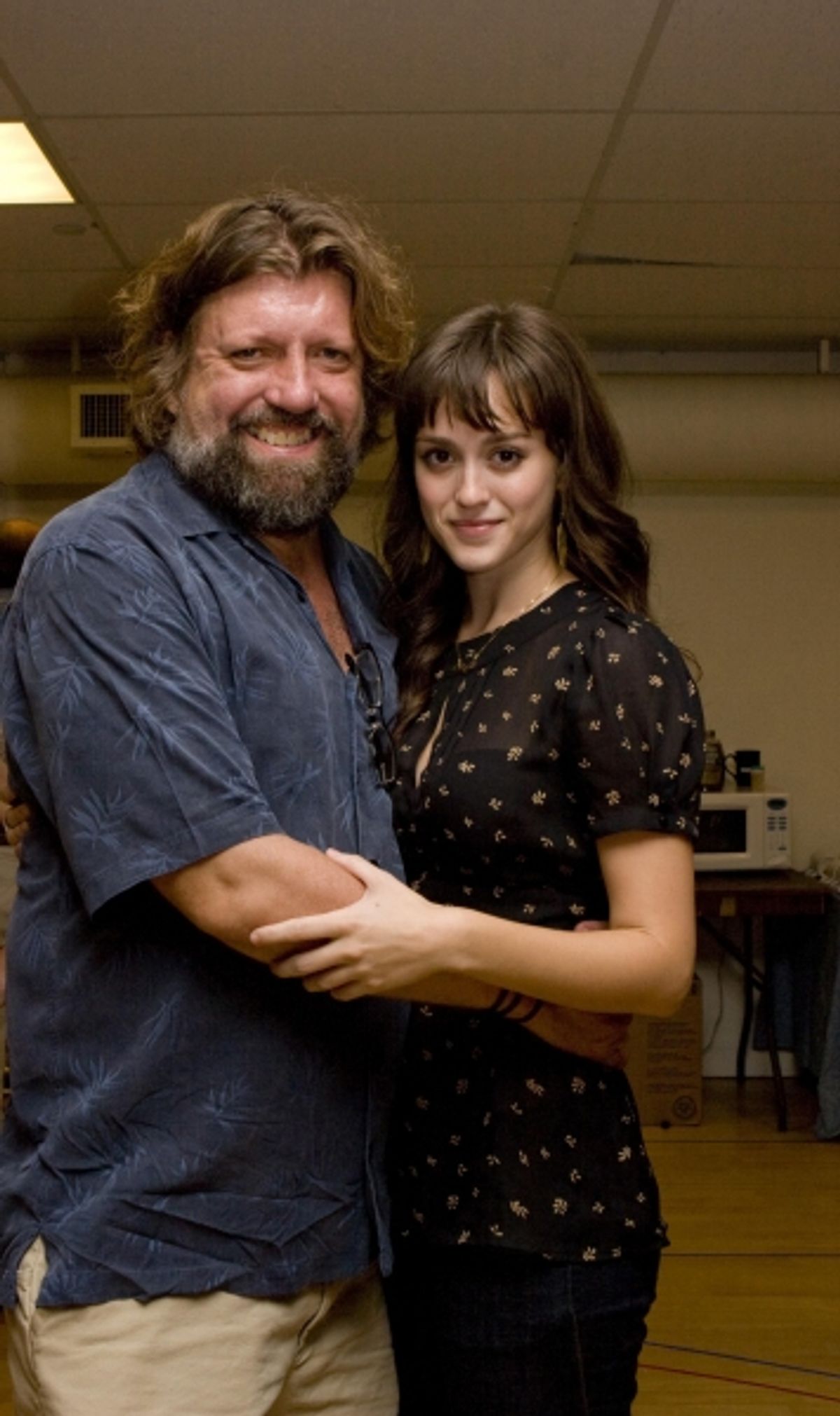 Public Theater Artistic Director Oskar Eustis and Heather Lind at 