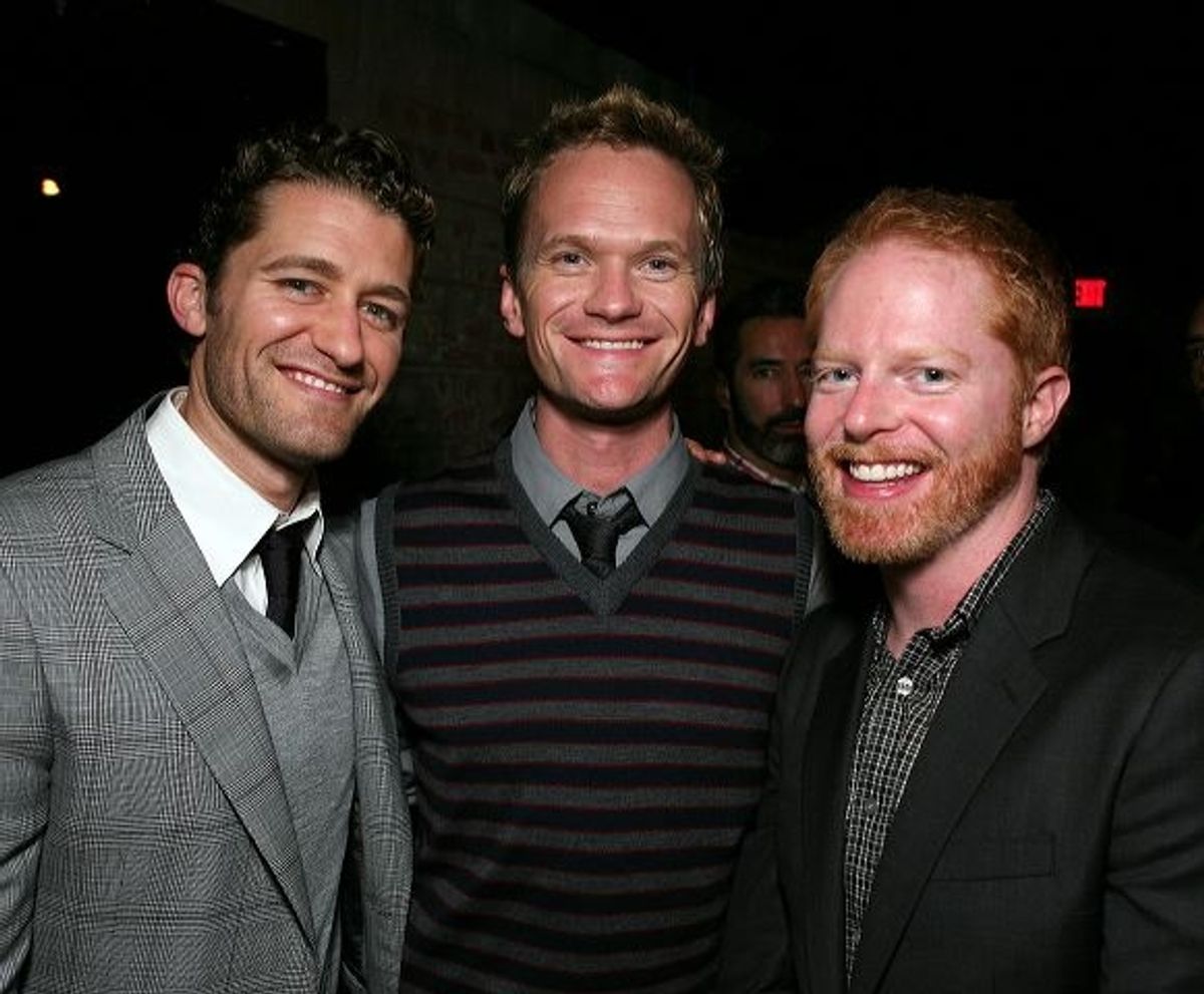 Matthew Morrison, Neil Patrick Harris and Jesse Tyler Ferguson  at 