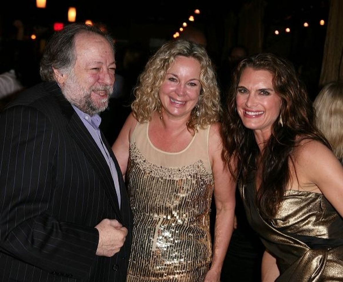 Ricky Jay, writer Janus Cercone and cast member Brooke Shields at 