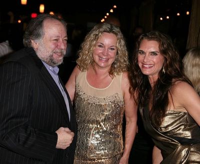 Ricky Jay, writer Janus Cercone and cast member Brooke Shields Photo