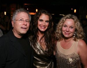 Alan Menken, cast member Brooke Shields and writer Janus Cercone Photo