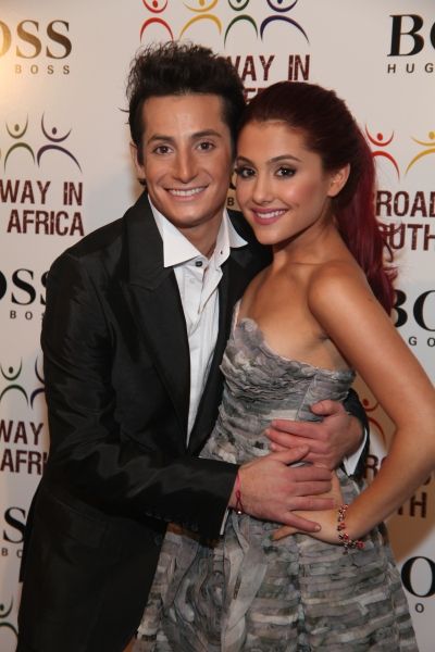Franki James Grande and Ariana Grande Photo