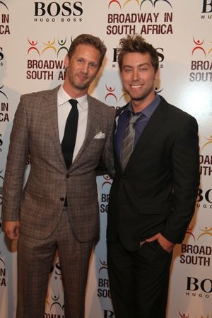 Ward Simmons and Lance Bass Photo