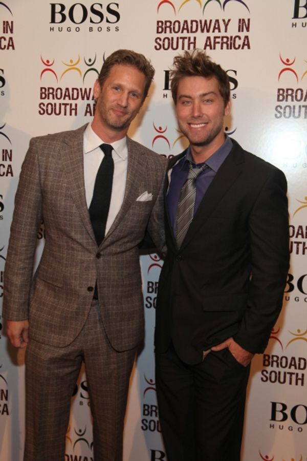Ward Simmons and Lance Bass Photo