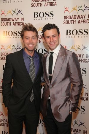 Lance Bass and Christopher Spaulding @ BroadwayWorld Lance Bass and Christopher Spaulding Photo
