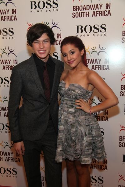 Graham Phillips and Ariana Grande Photo