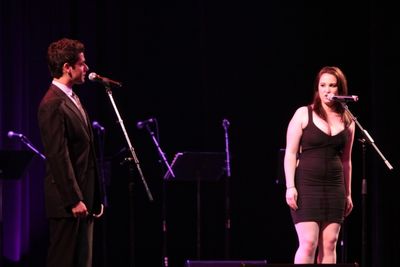 Adam Kantor and Emma Hunton Photo