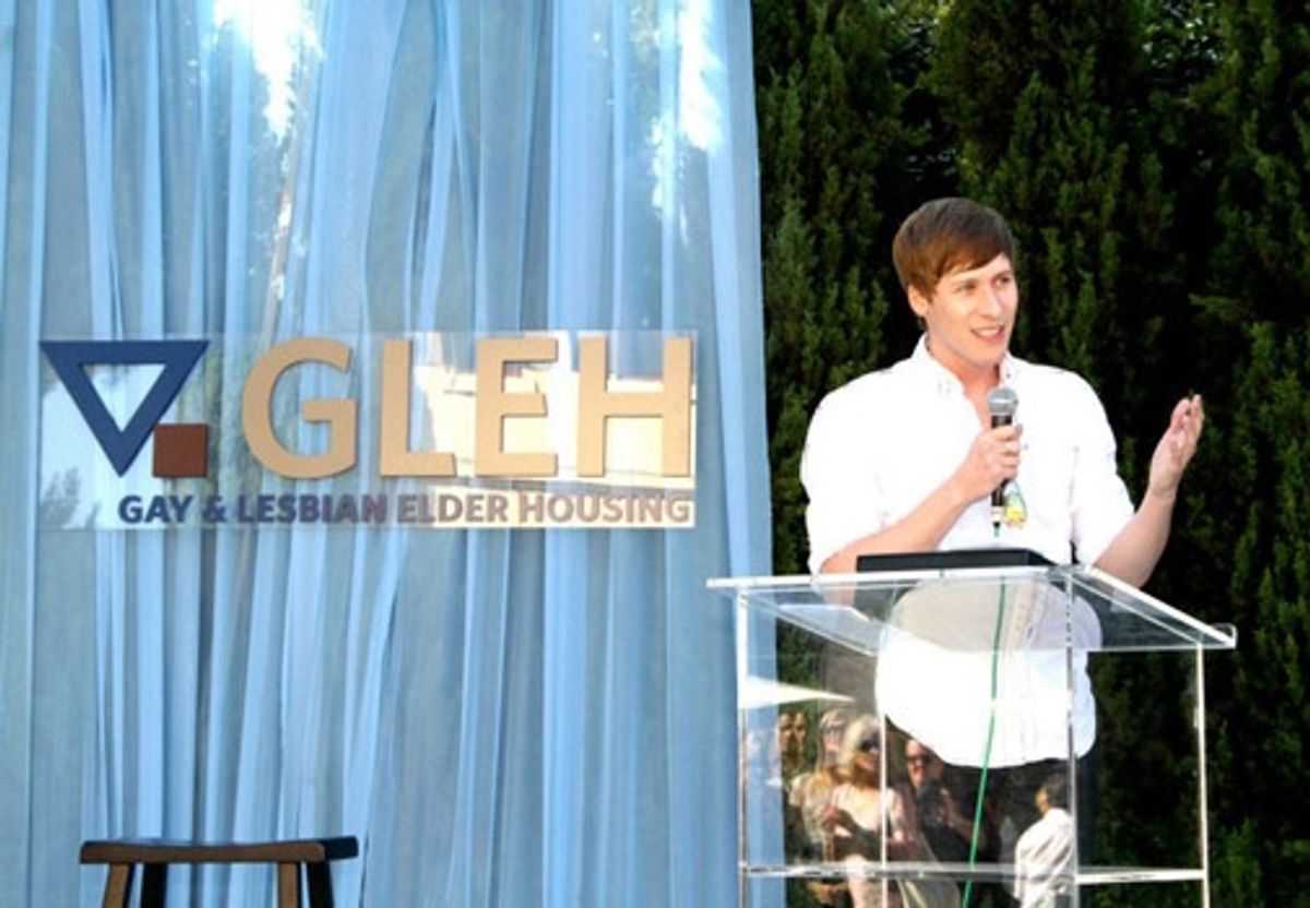 Oscar winning Writer/Director Dustin Lance Black at 