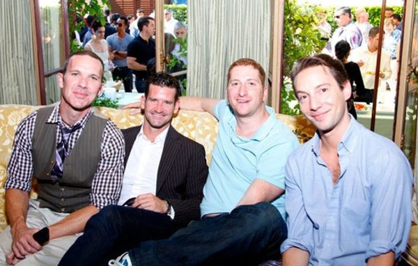 GLEH supporters Bryan Stinson, Mark Stoelting, Jonah Blechman and Dir. Guy Shalem Photo