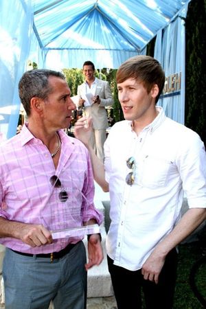 Honoree Dir. Adam Shankman with Oscar winning Writer Dustin Lance Black Photo