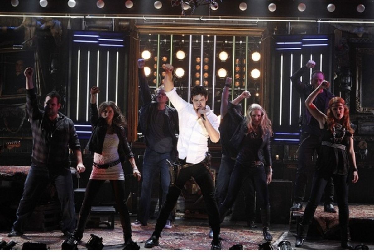 Benjamin Walker and Cast of BLOODY BLOODY ANDREW JACKSON at 