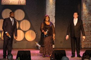 Rodrick Dixon, Alfreda Burke and Anthony Kearns Photo