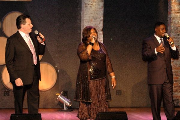 Anthony Kearns, Alfreda Burke and Rodrick Dixon Photo